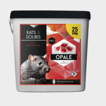 Opale Pâte Difénacoum 25PPM